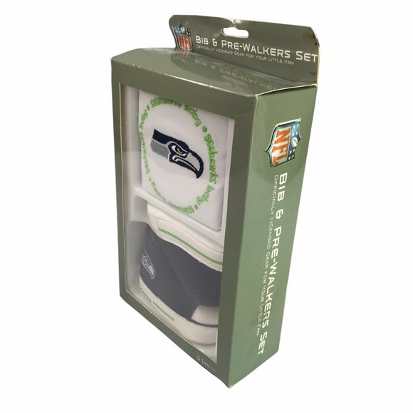 Baby Fanatic Bib with Pre-Walker, Seattle Seahawks - Picture 8 of 9